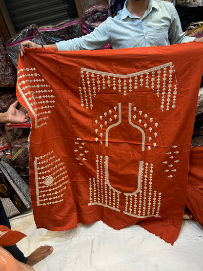 Blogbuster orange Lehenga