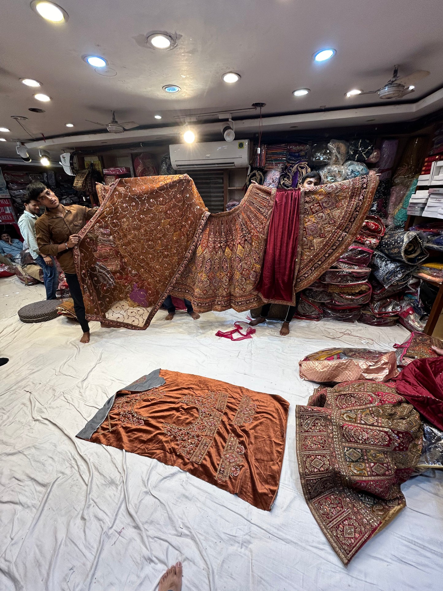 Extraordinary mustard Lehenga