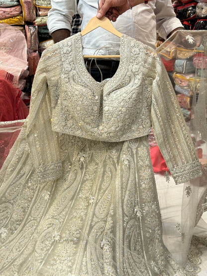 Amazing  white lehenga