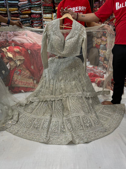 Amazing  white lehenga