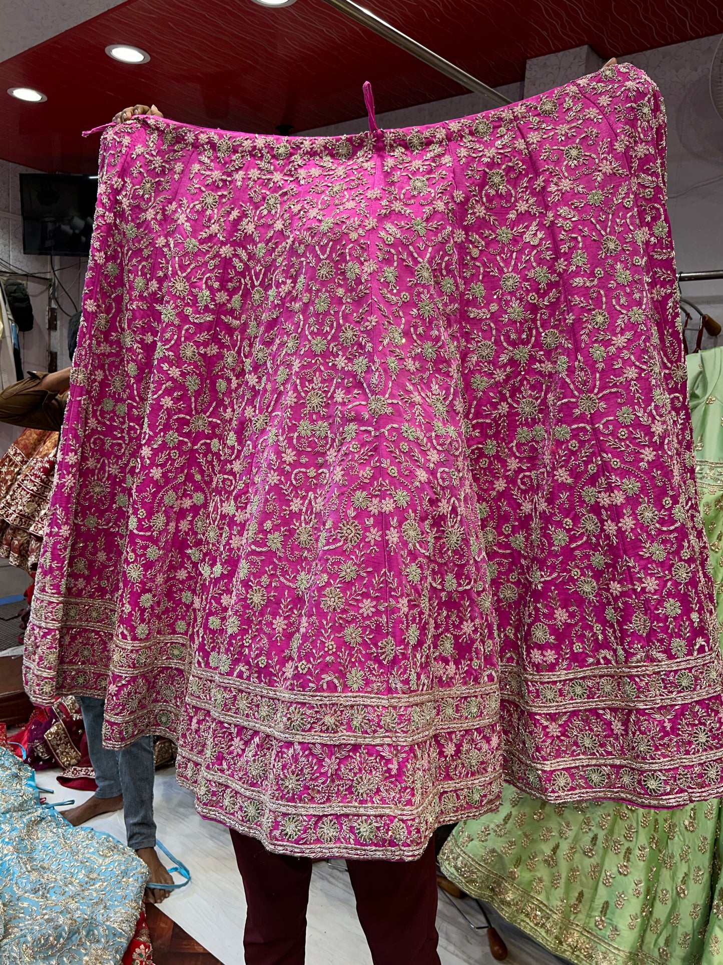 Pinkish Designer Lehenga