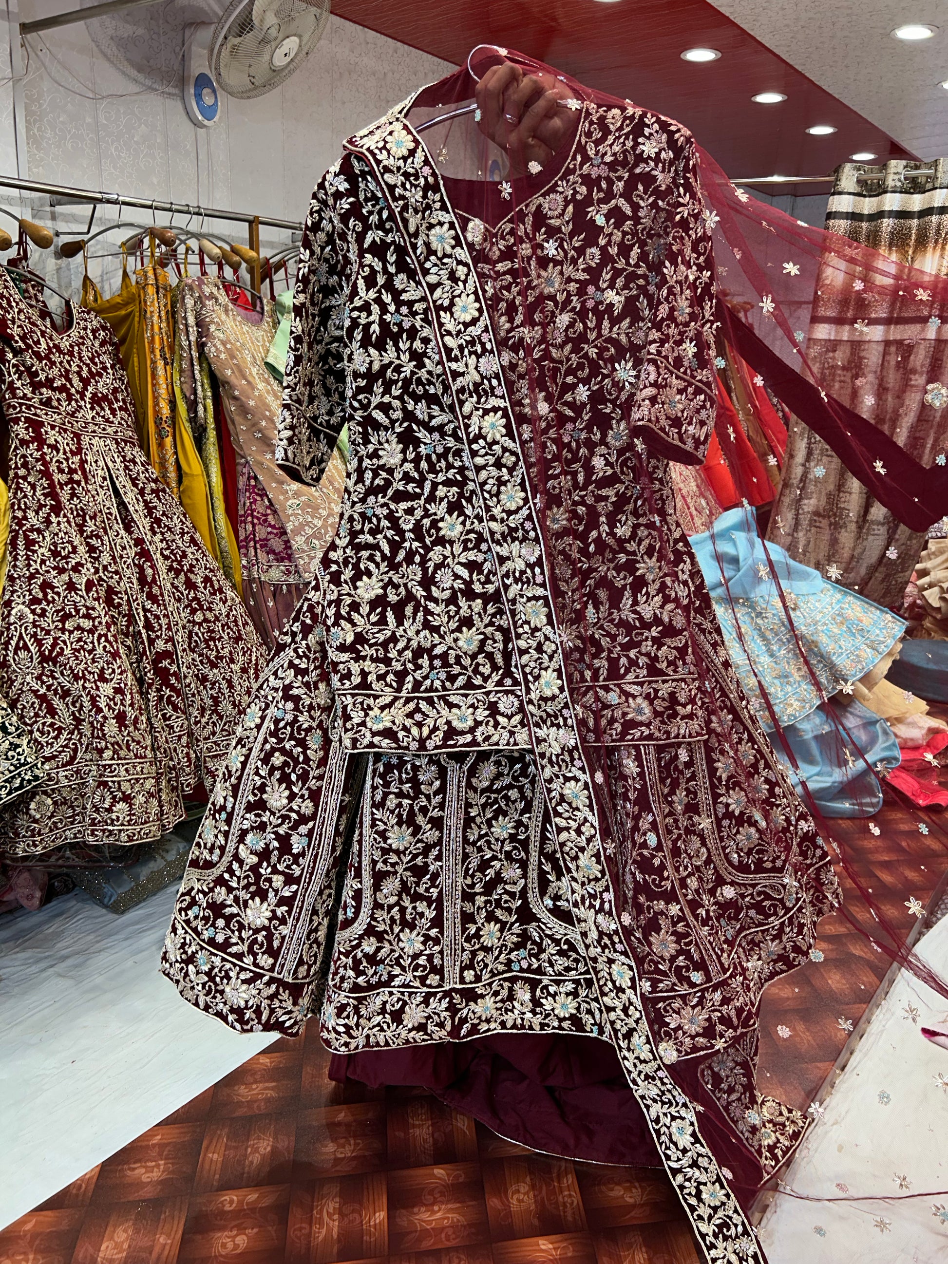 pakistani peplum dress Indian/ Pakistani Party Wear Peplum Dress