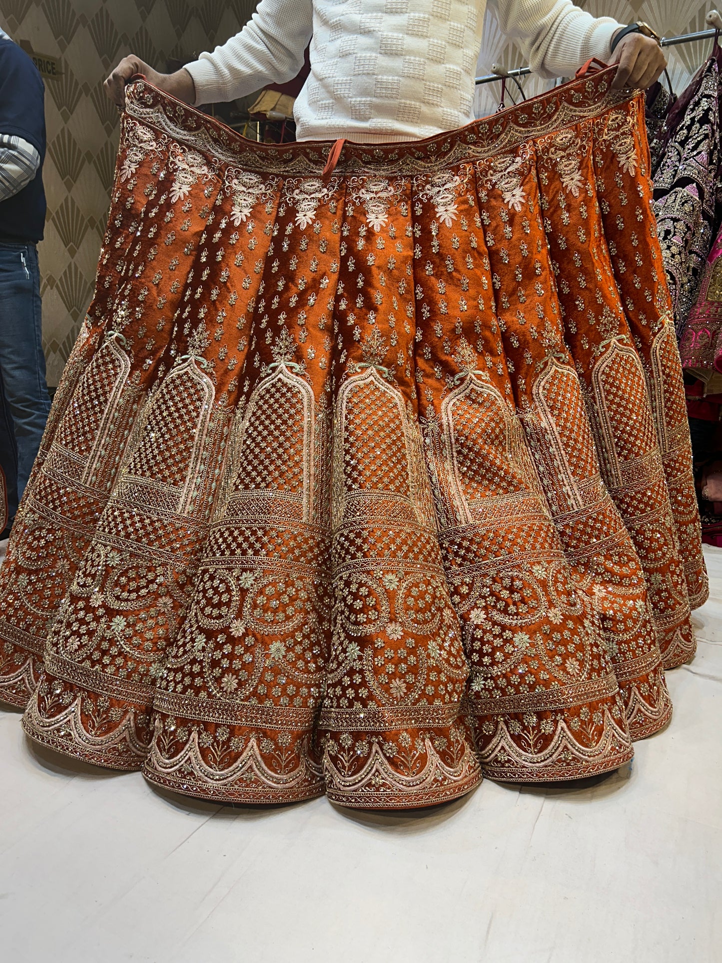 Stunning RED Lehenga