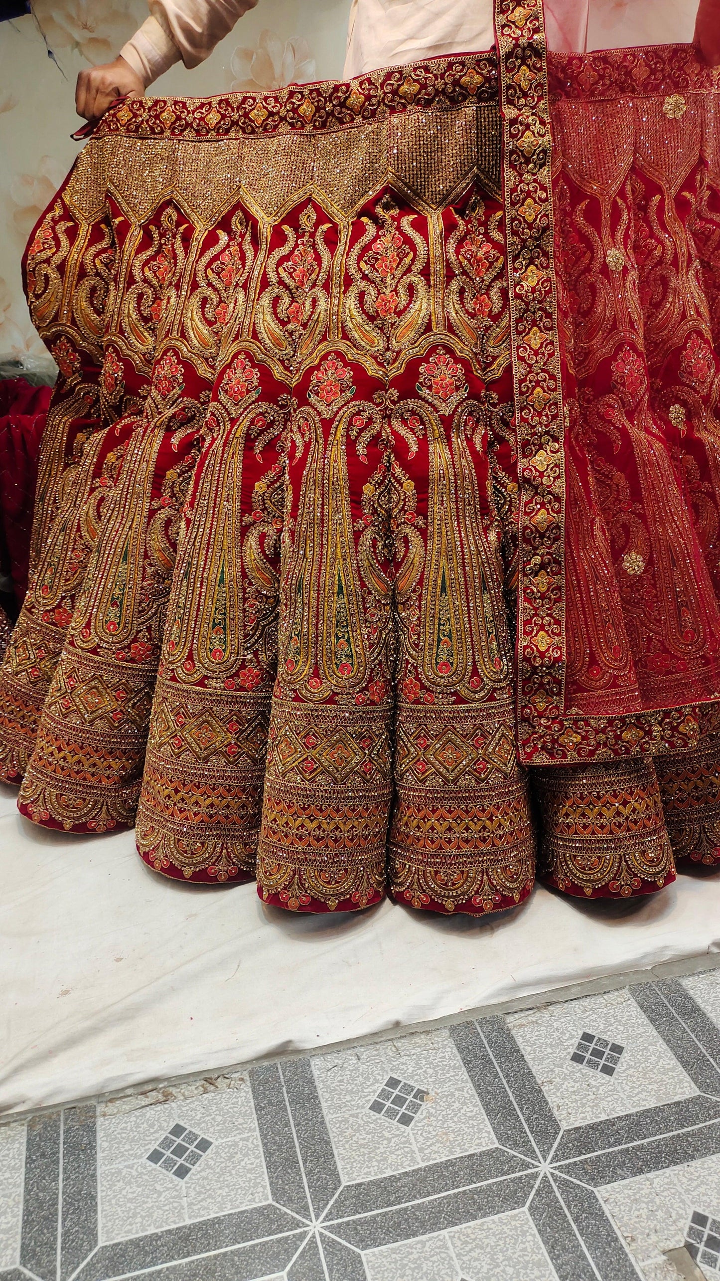 Peacock Bridal Lehenga