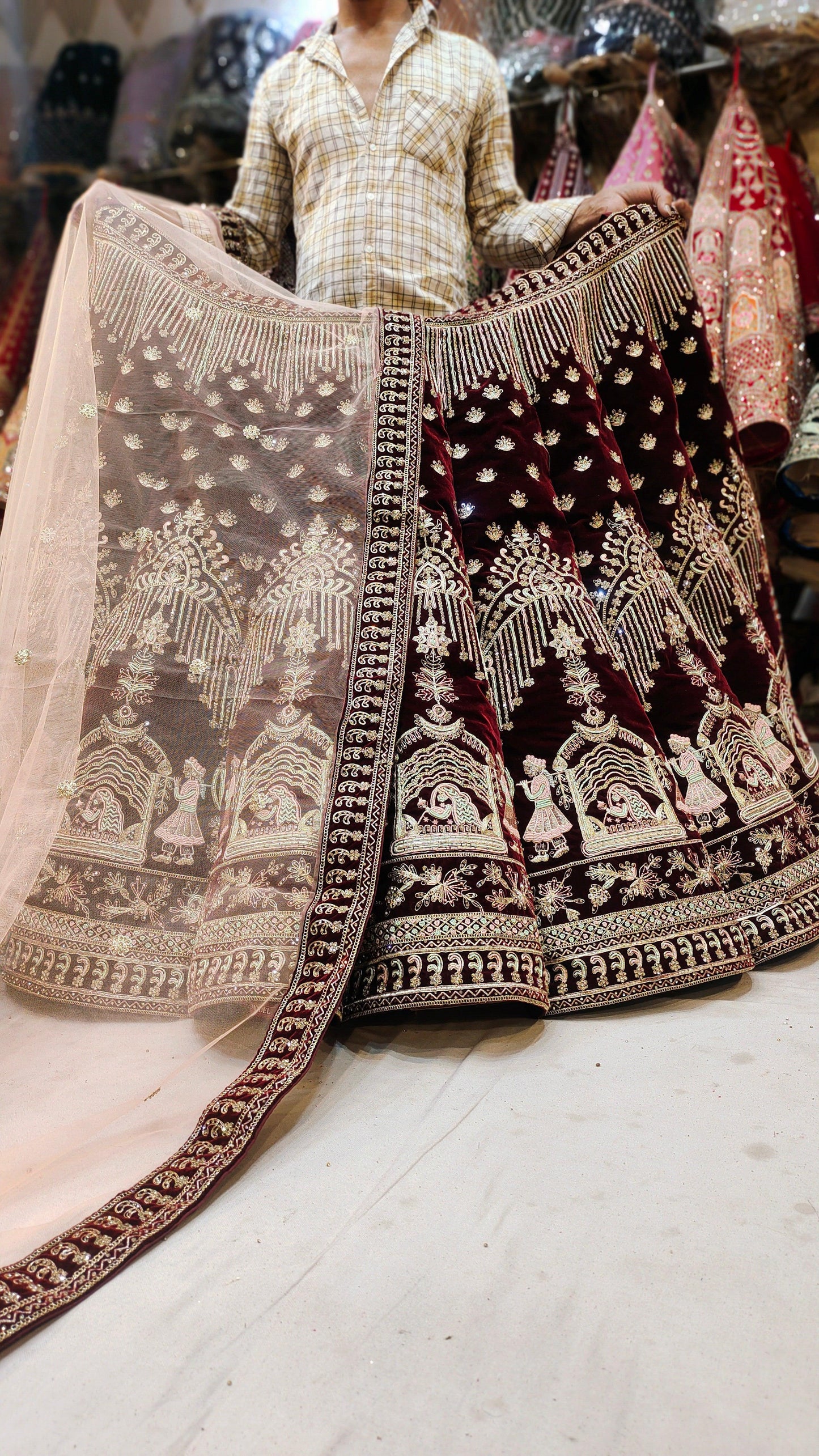 Doli barat Ball Lehenga