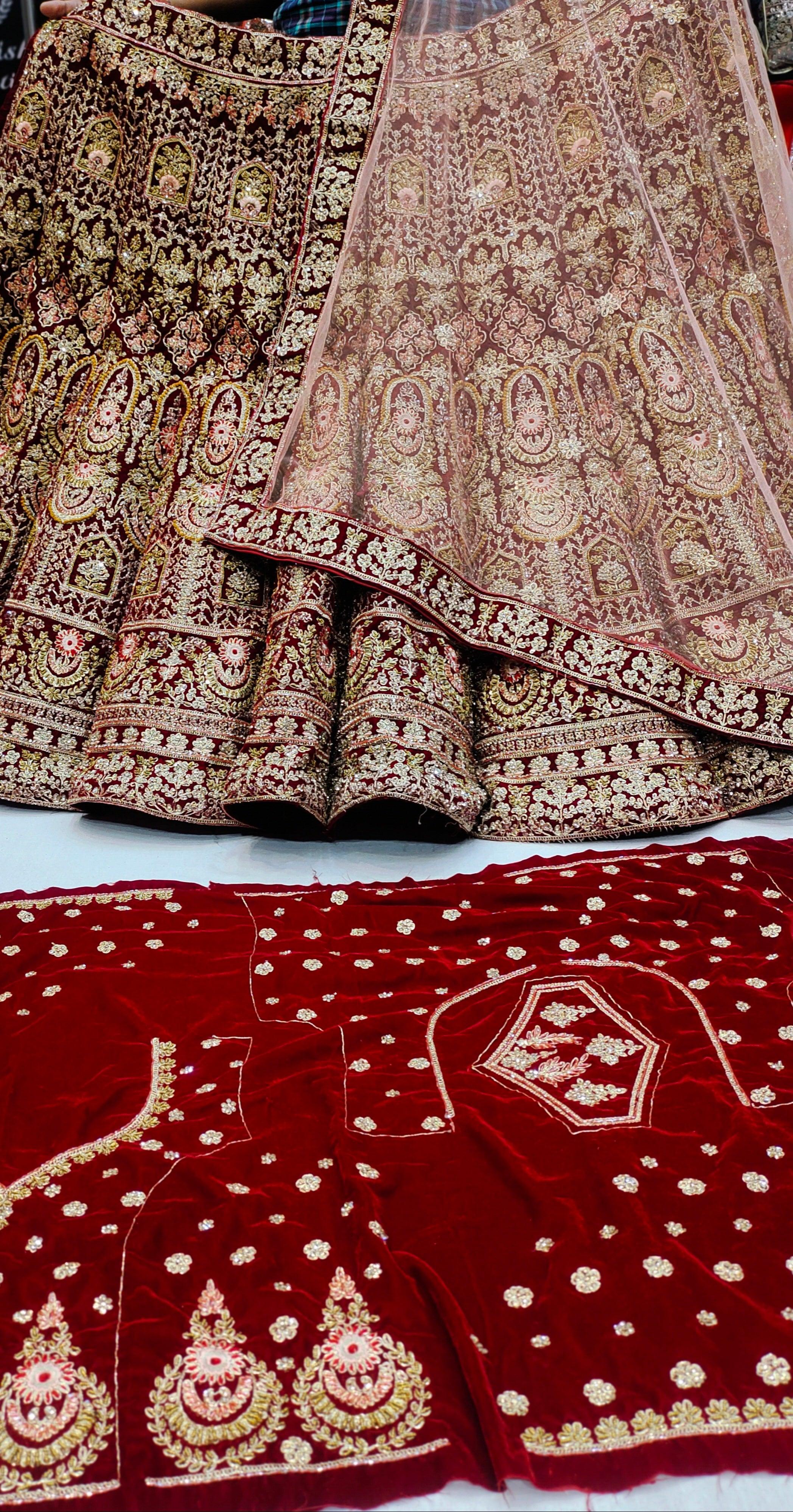 Marwadi lehenga ki design top