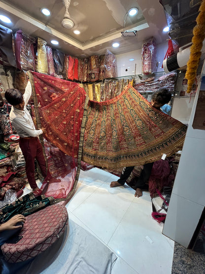 Bridal heavy Designer Lehenga