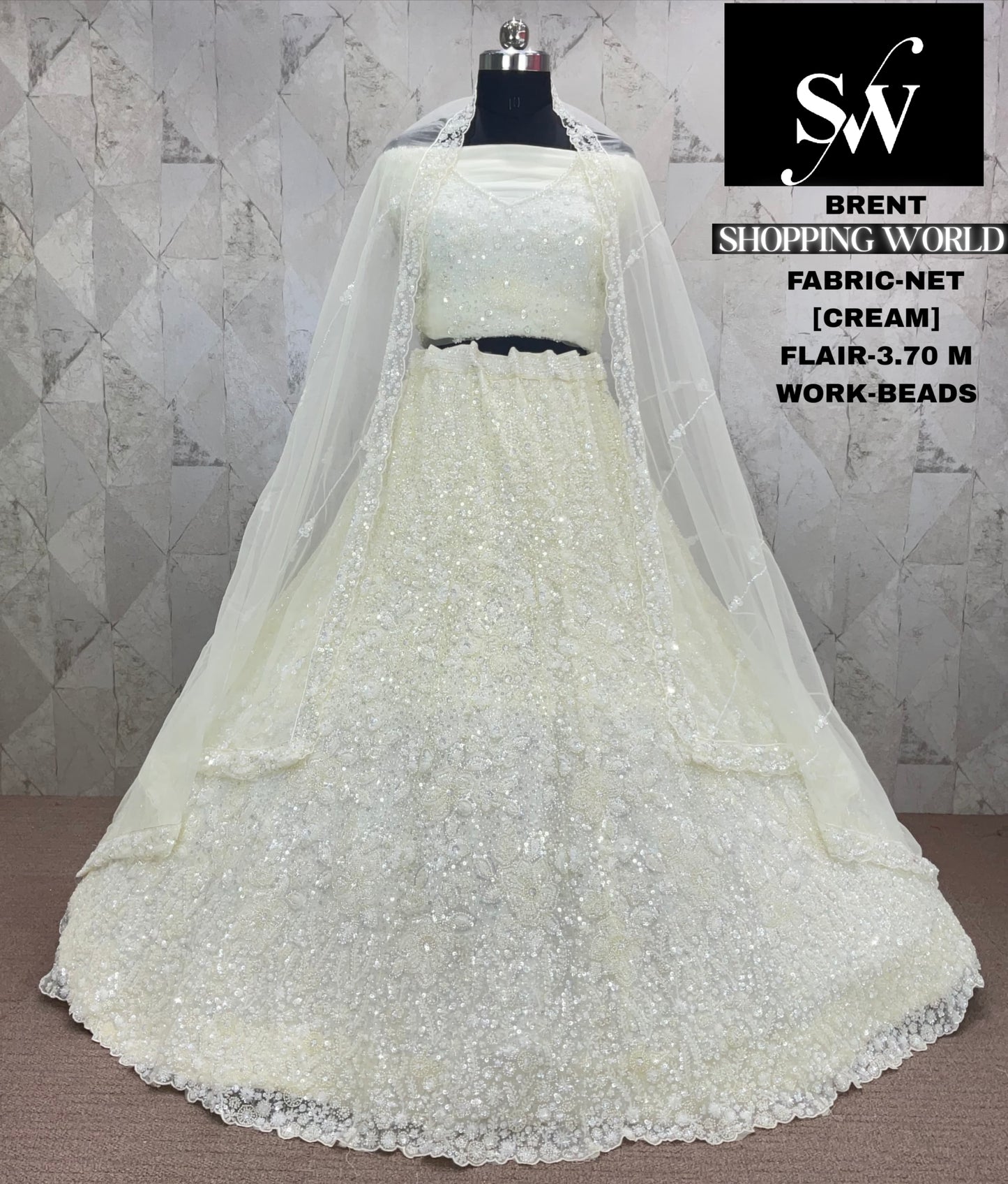 Lavishing Lavender purple Lehenga