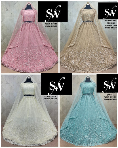 Something different Cream white  Lehenga