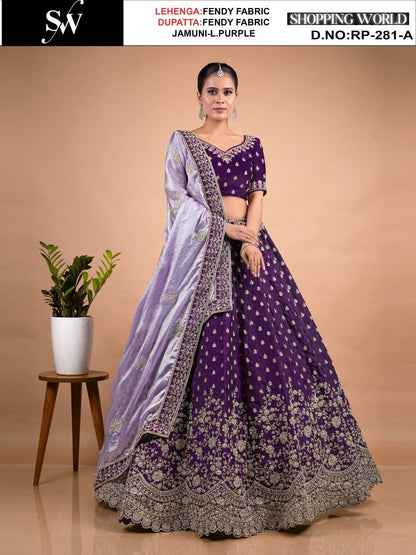 Fantastic Morpich pista Fendy Lehenga