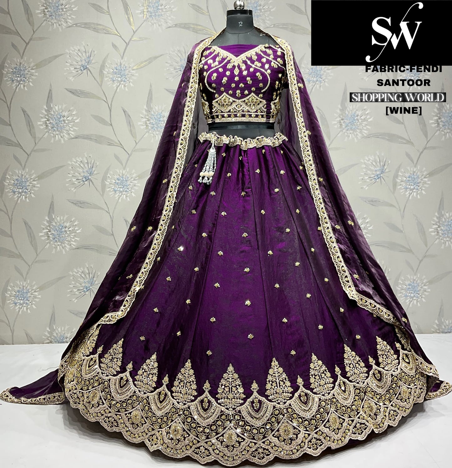 Amazing Firozi Fendi Lehenga