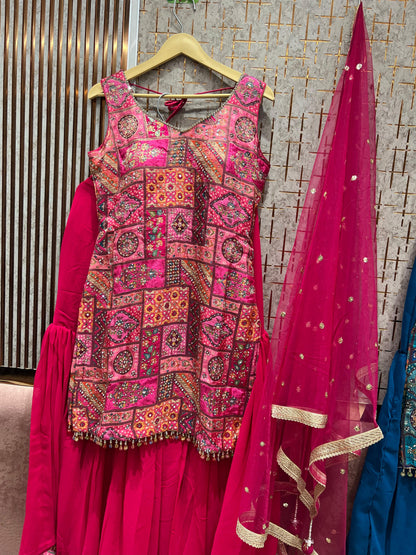 Stunning pink Shrug dress