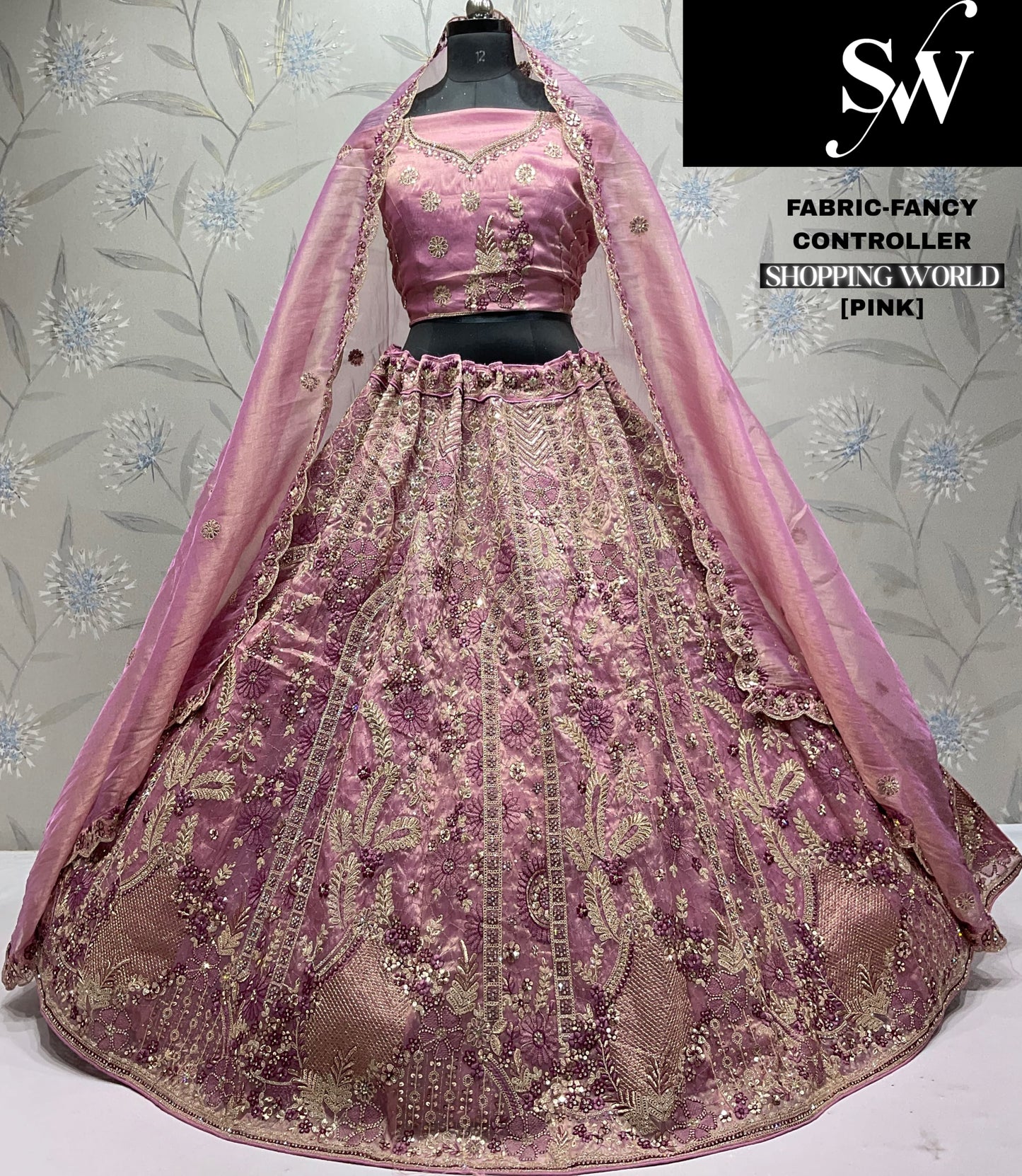 Majestic lavender Fancy Lehenga