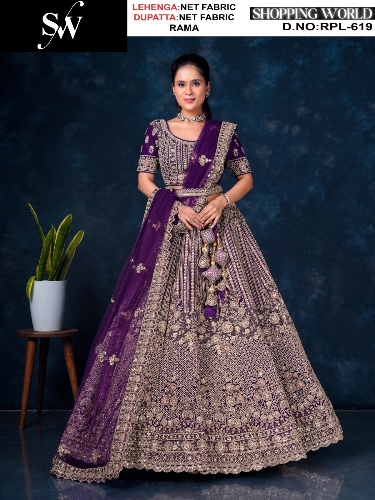 Khoobsurat yellow Net Lehenga