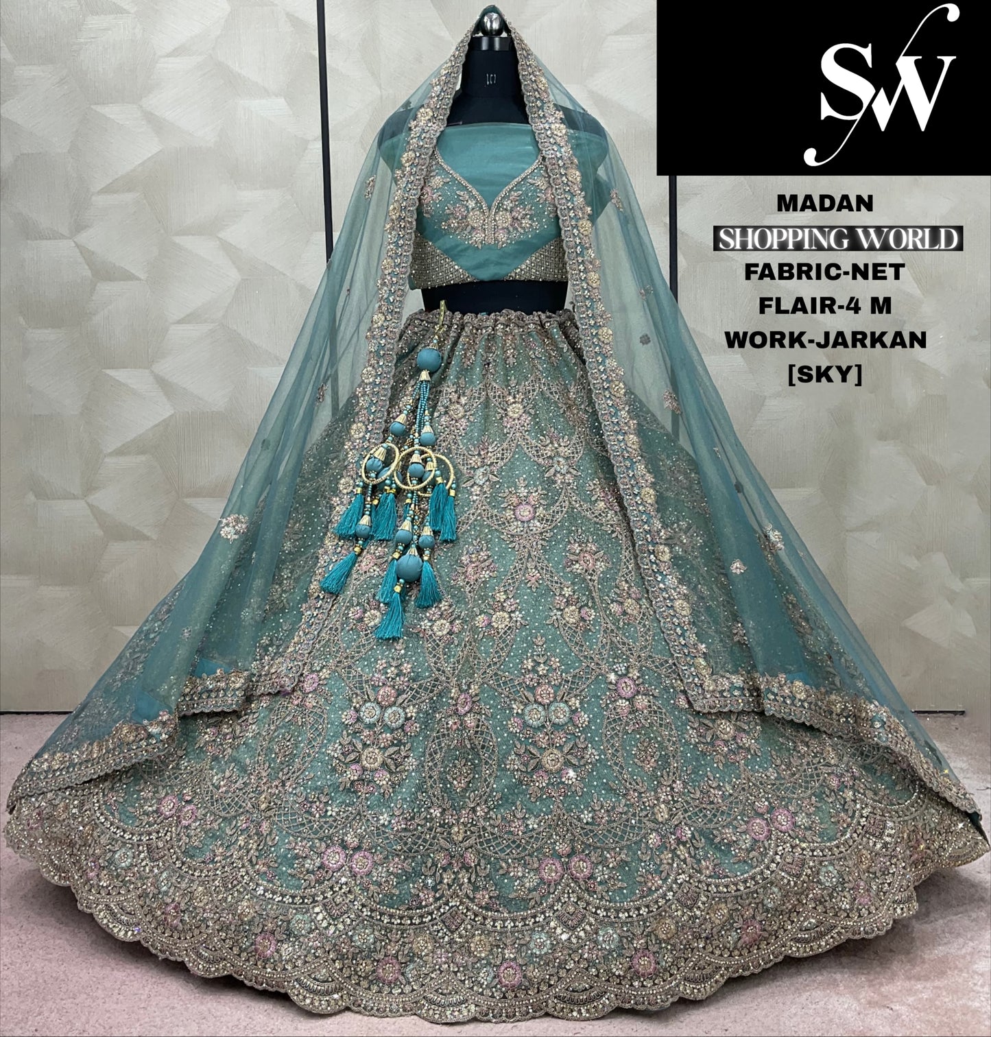 Pretty Onion pink Net Lehenga