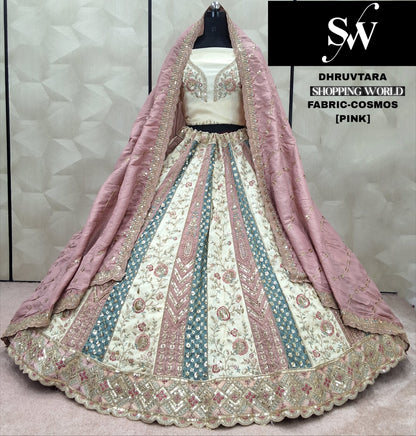 Beautiful Lavender Cosmos Lehenga