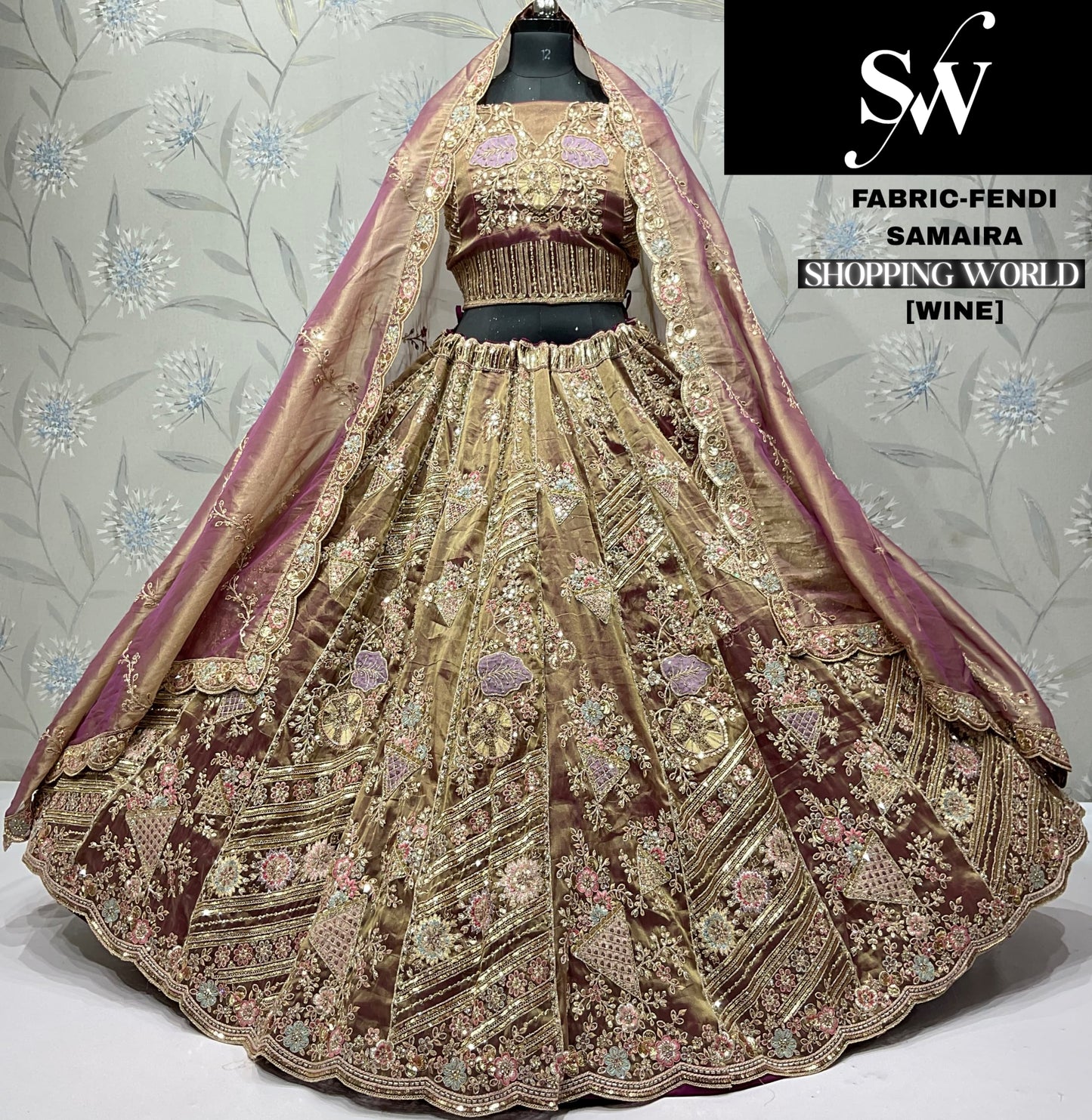 Engaging Sky blue Fendi  Lehenga