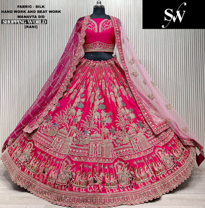 Amazing red Doli barat Bridal Lehenga Happy Customer