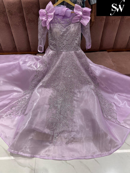 Lovely Lavender pink gown