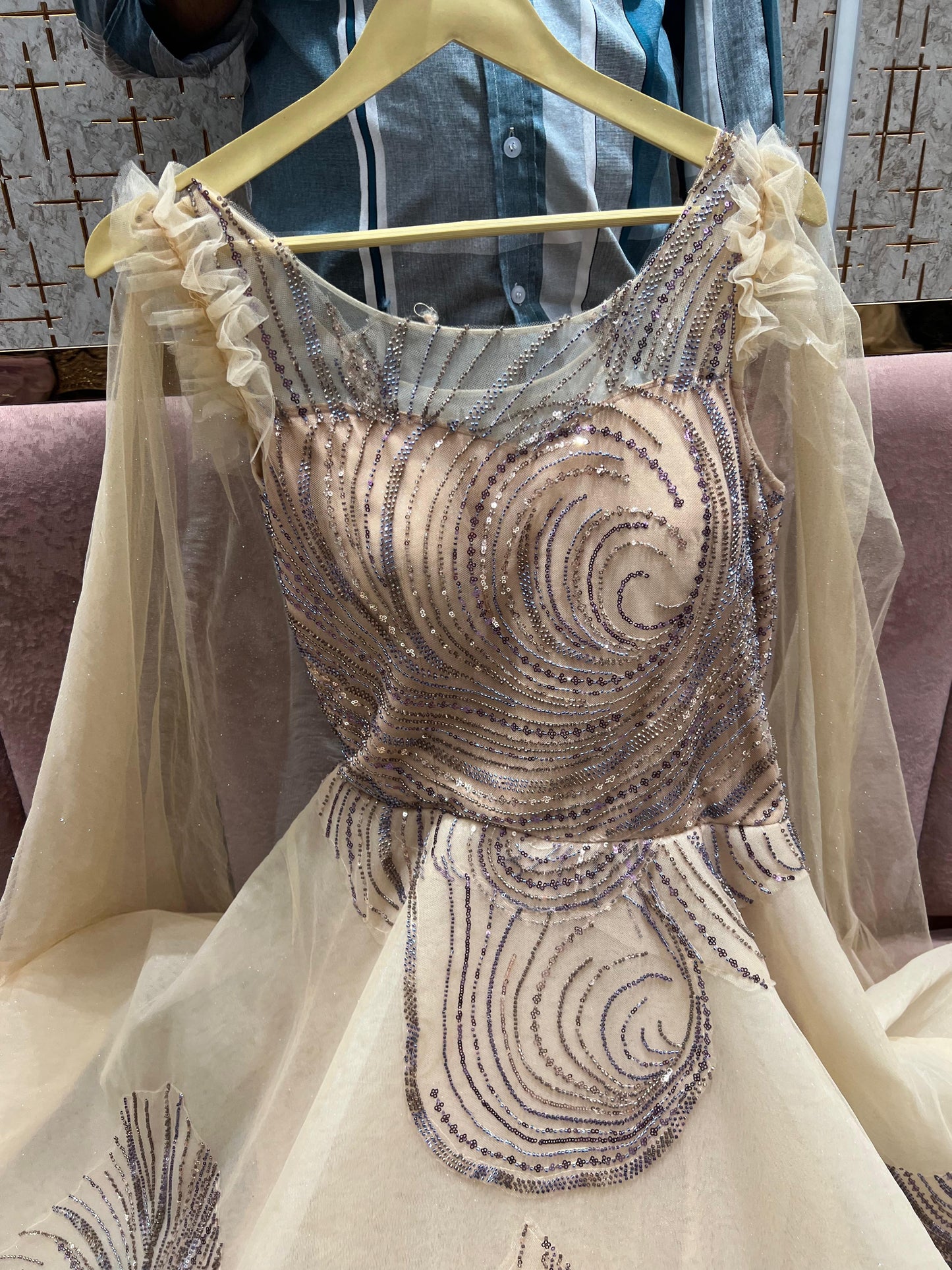 Astonishing Golden gown