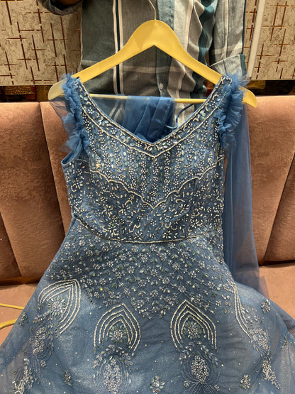 Beautiful Sky blue gown