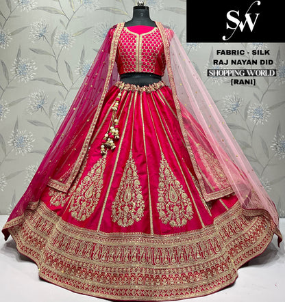 Fabulous red Silk Lehenga