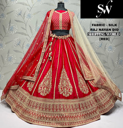 Fabulous red Silk Lehenga