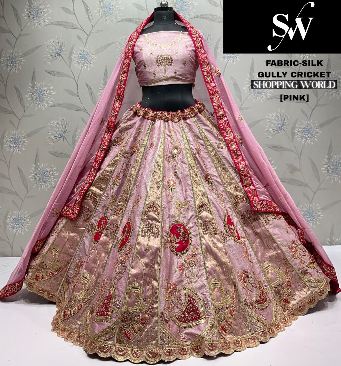 Fantastic yellow Silk Lehenga