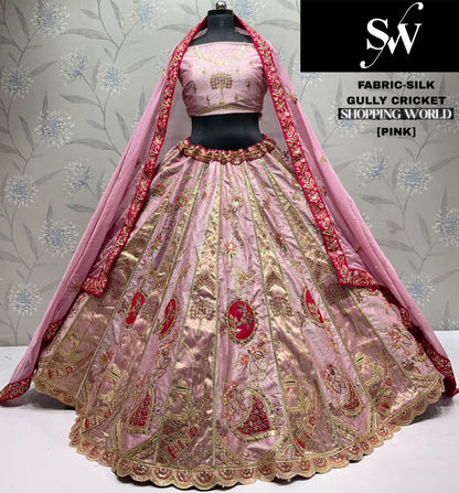 Fantastic yellow Silk Lehenga