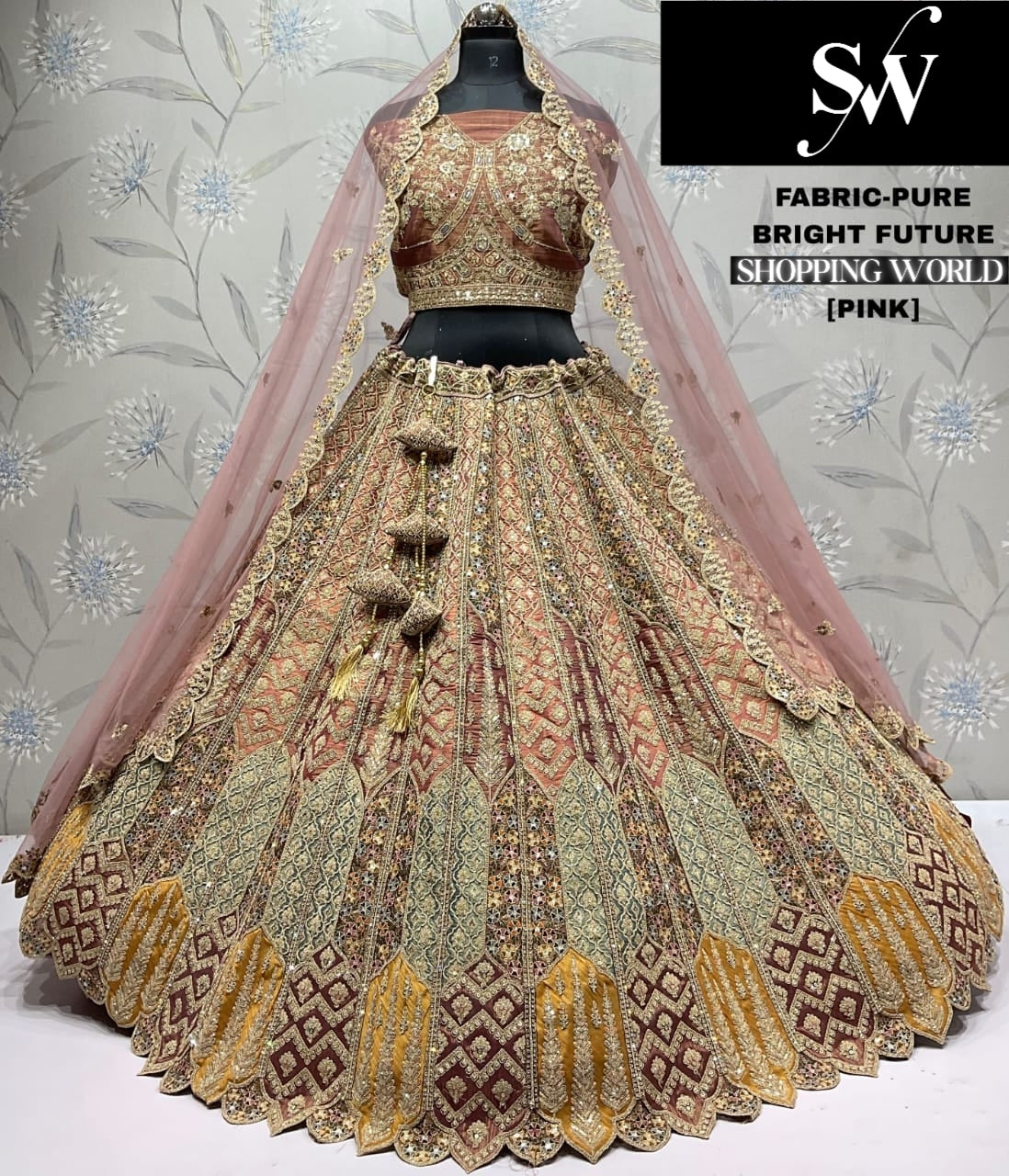 Lovely pink Pure Lehenga