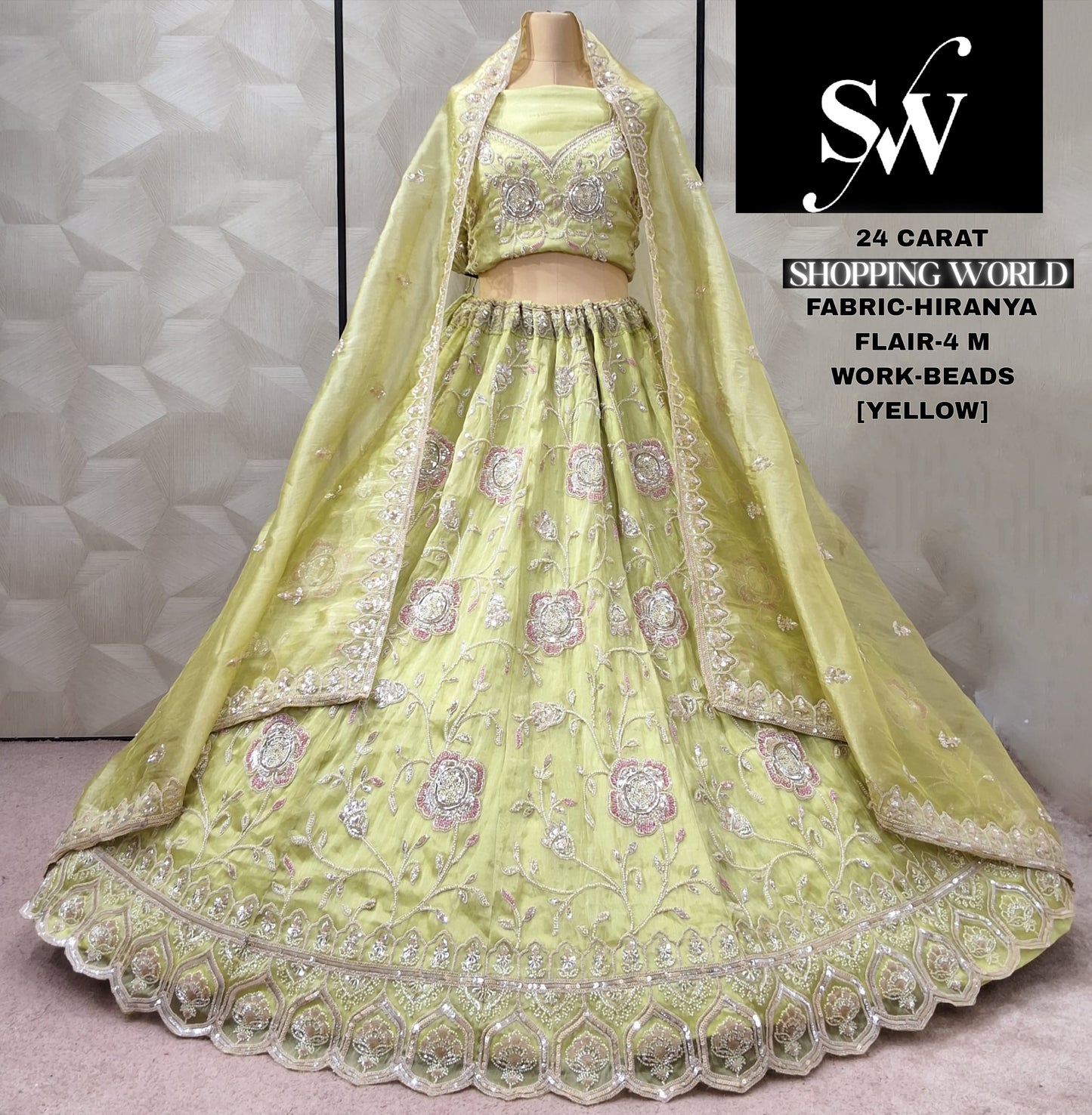 Something Different Sky blue Hiranya Lehenga