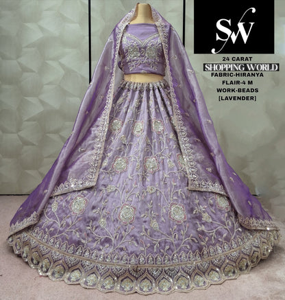 Something Different Sky blue Hiranya Lehenga