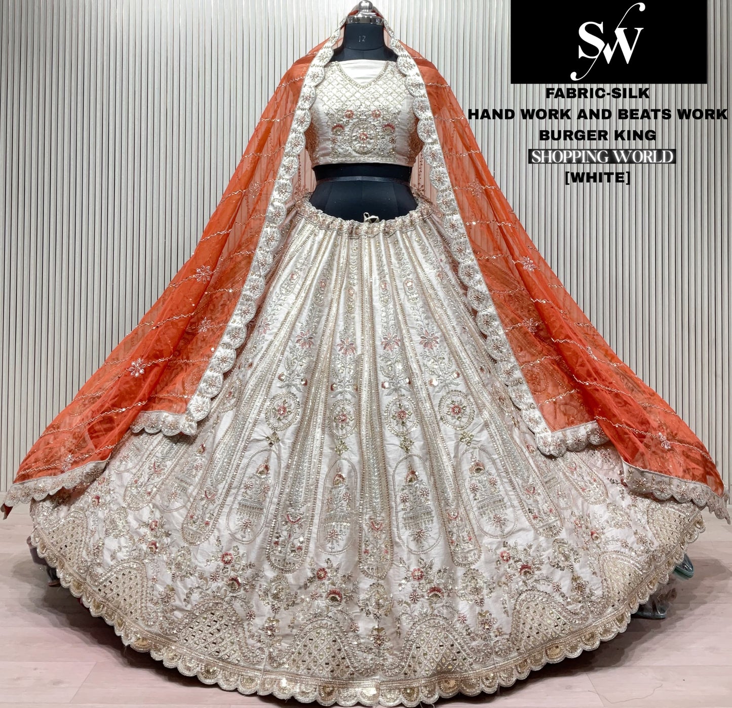 Chiku Golden Silk Lehenga