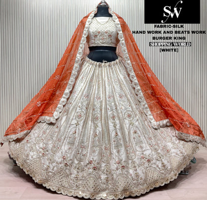 Chiku Golden Silk Lehenga
