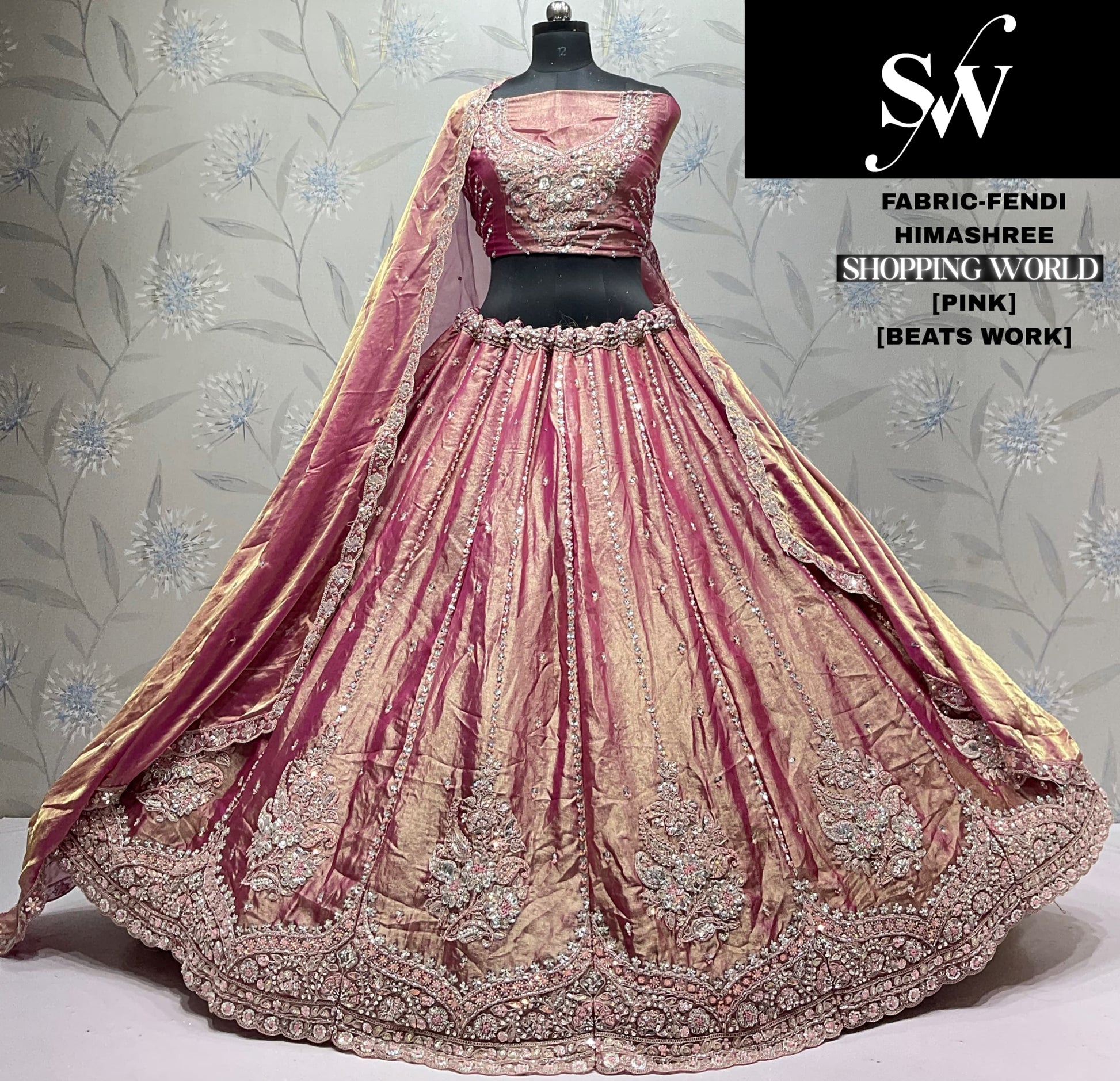 Orange Fendi Lehenga Orange Fendi Lehenga