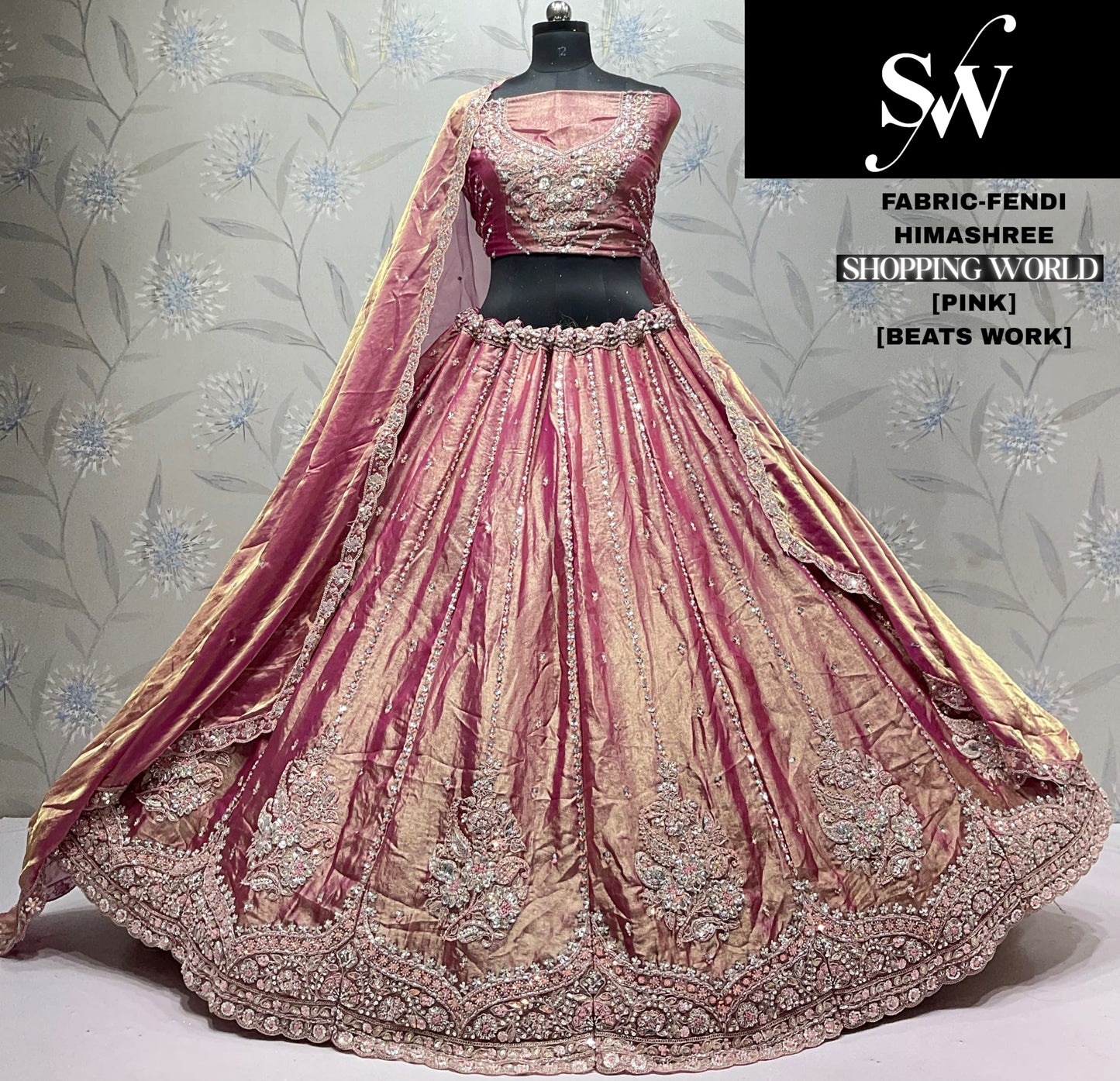 Yellow Haldi Mehendi Fendi Lehenga