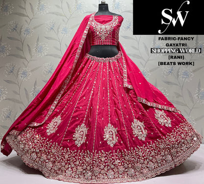 Rani pink Fancy lehenga