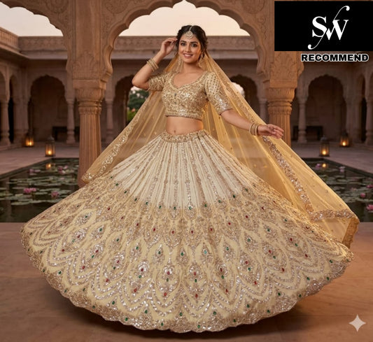 Chiku Golden Lehenga