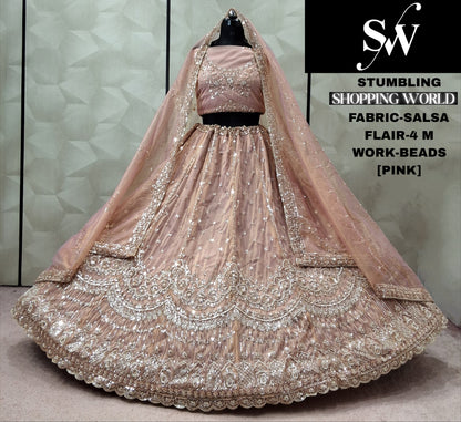 Lavender Salsa Lehenga