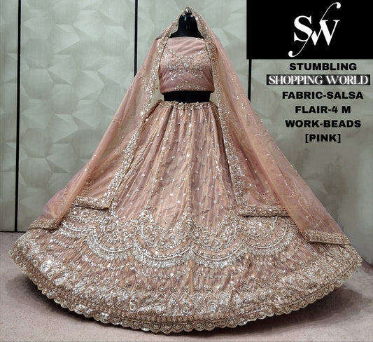 Pink Salsa Lehenga