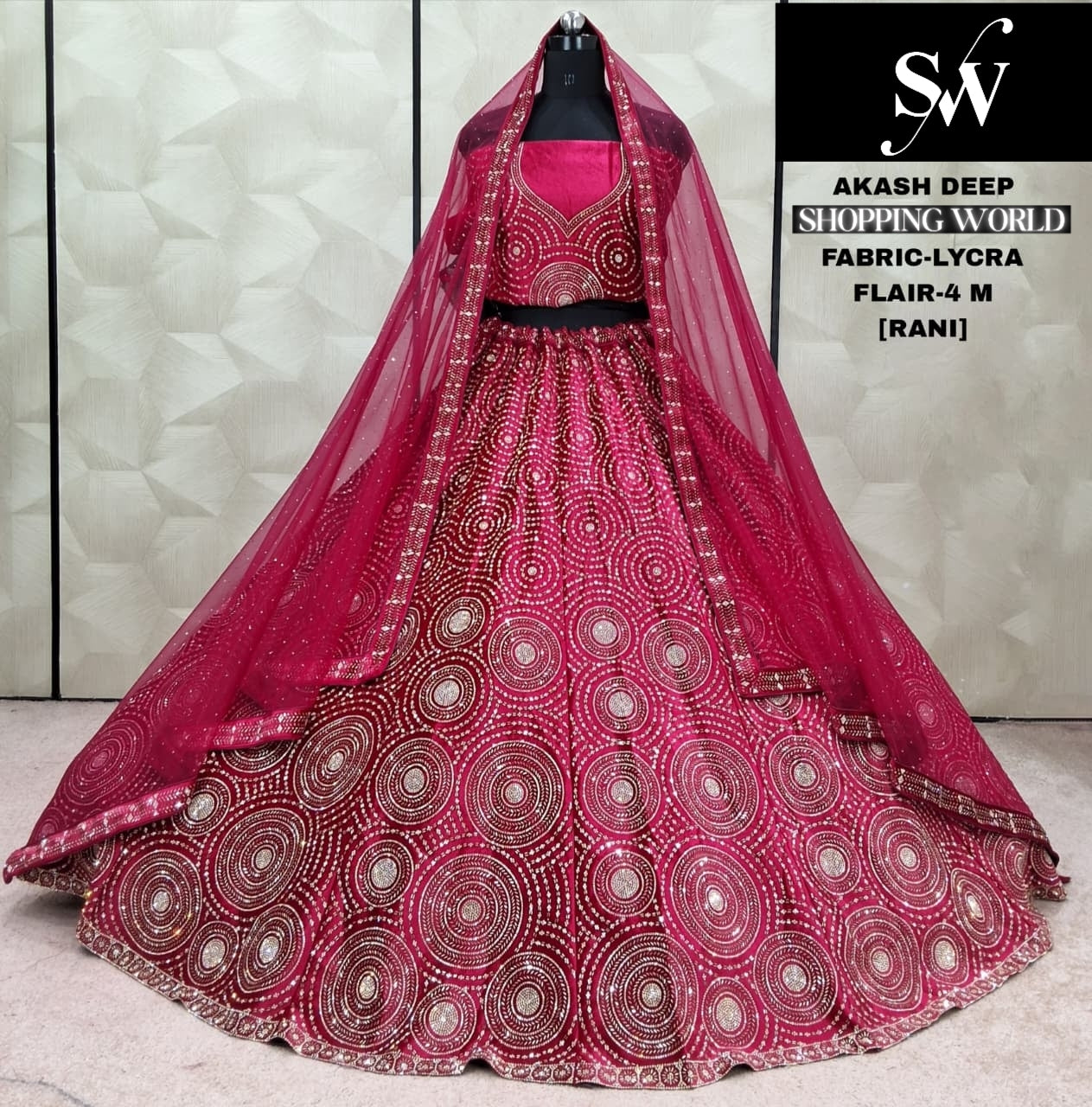 Rani pink Lehenga