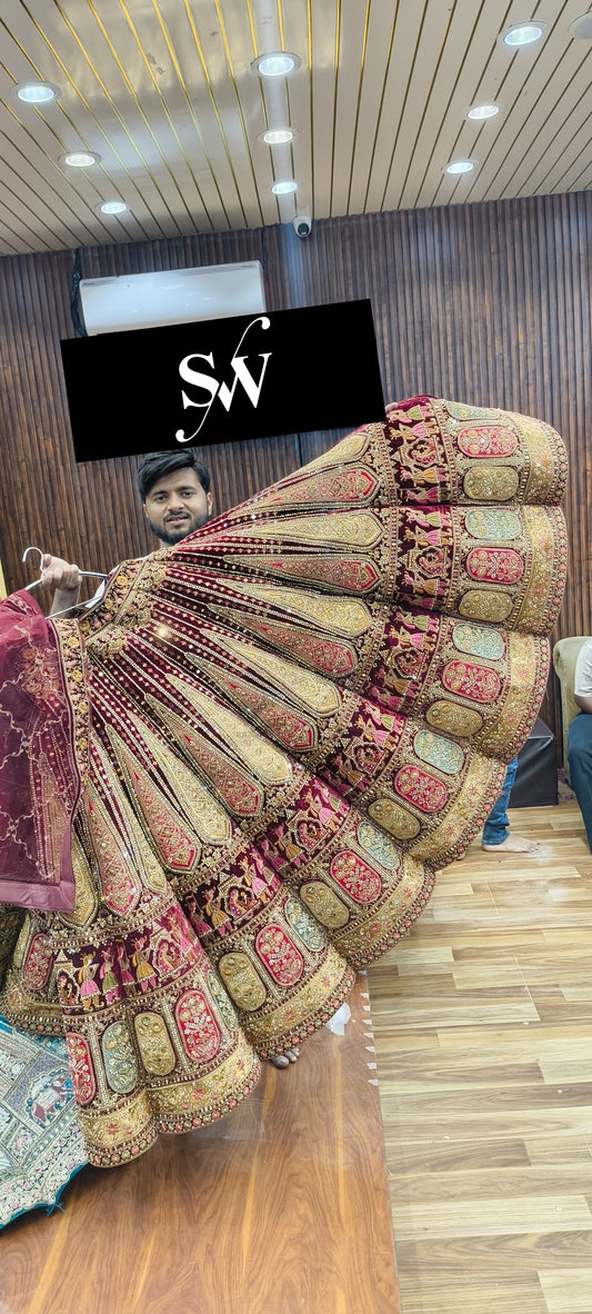 Doli Barat Ball Bridal Lehenga