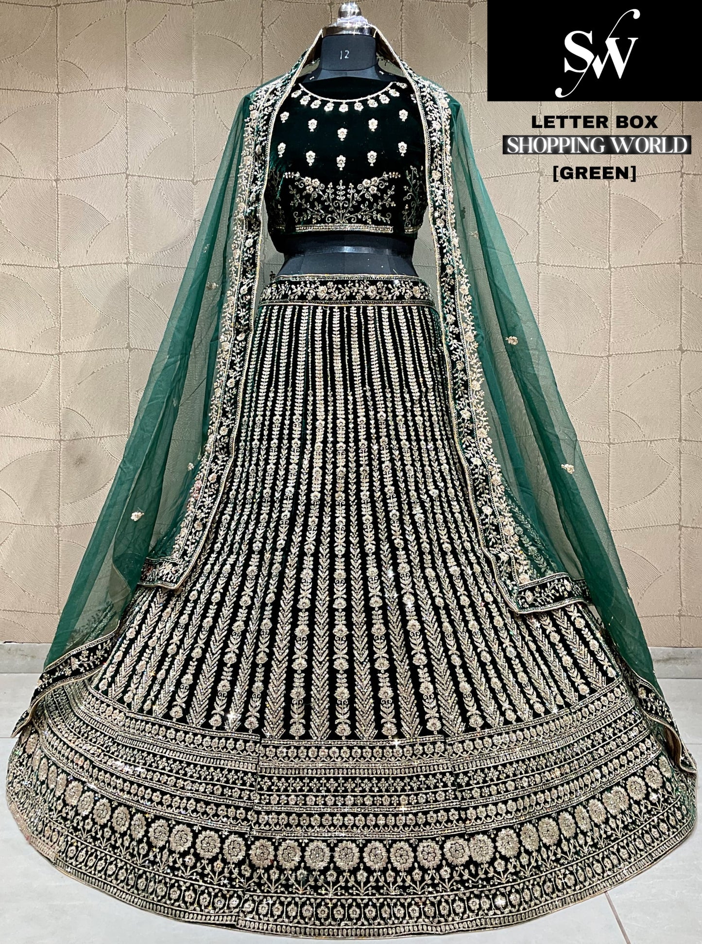 Dark Maroon Lehenga