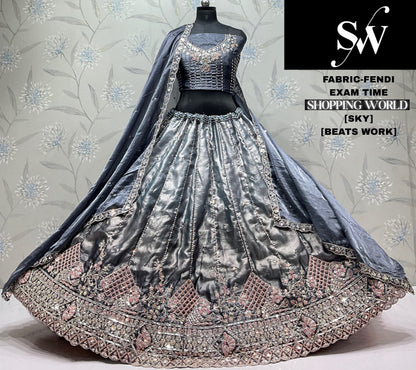 Maroon Fendi Lehenga