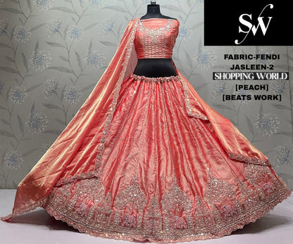 Yellow Haldi Mehendi Fendi Lehenga