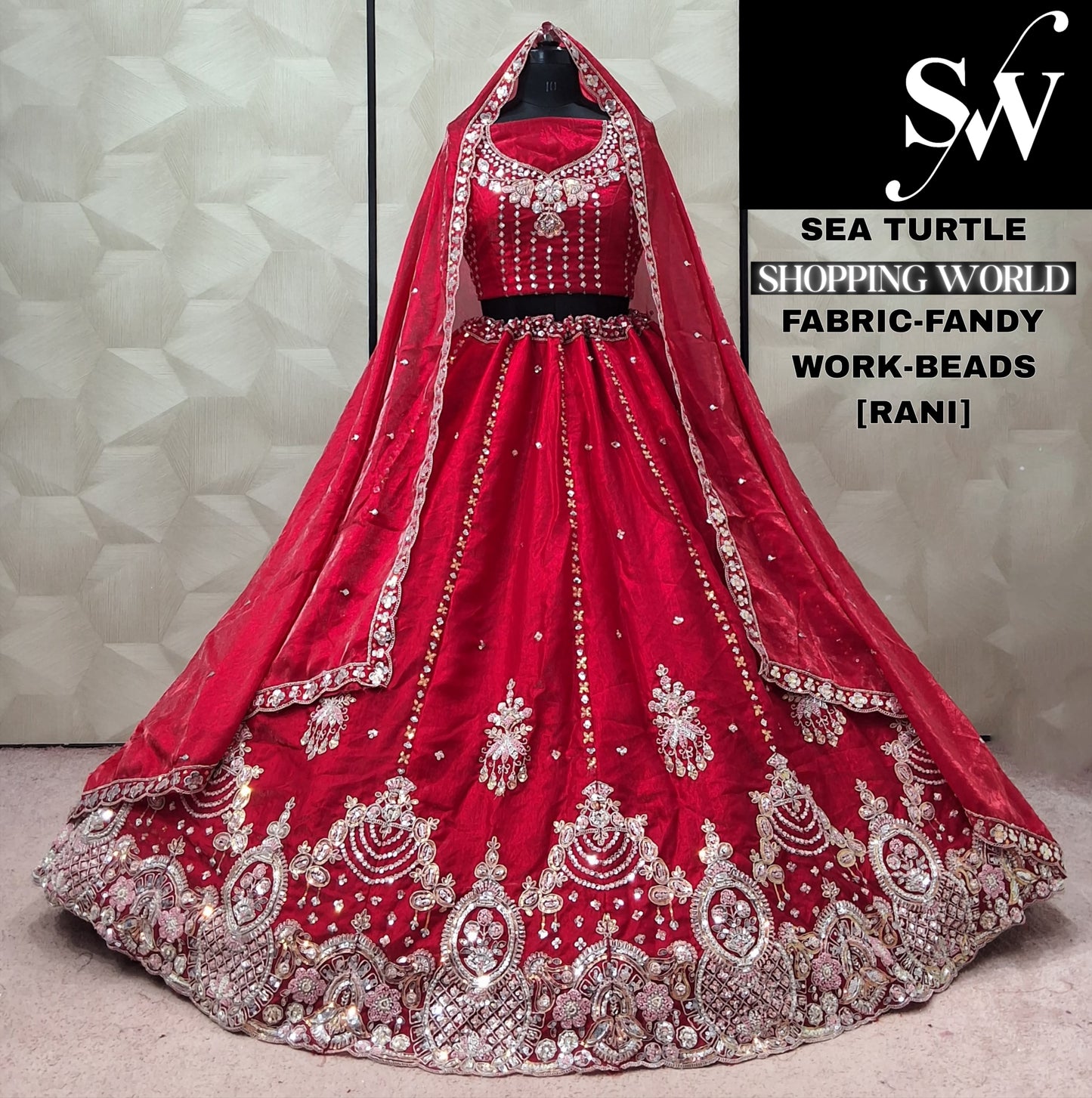 Rani pink Fandy Lehenga