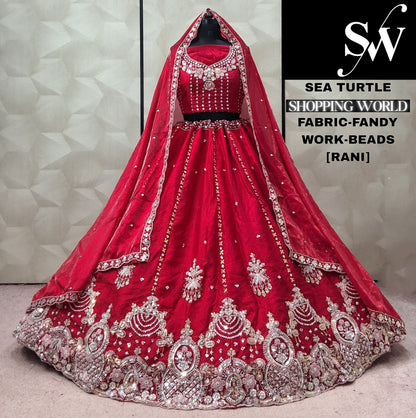 Rani pink Fandy Lehenga