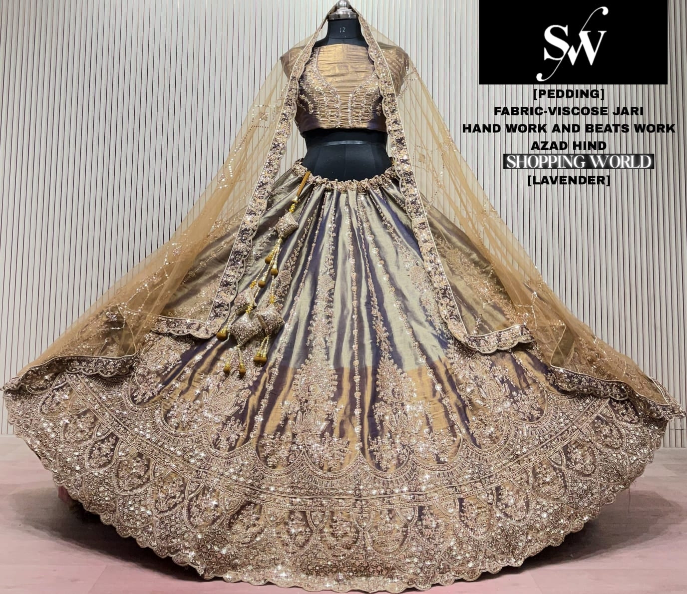 Chiku golden Visocse Lehenga