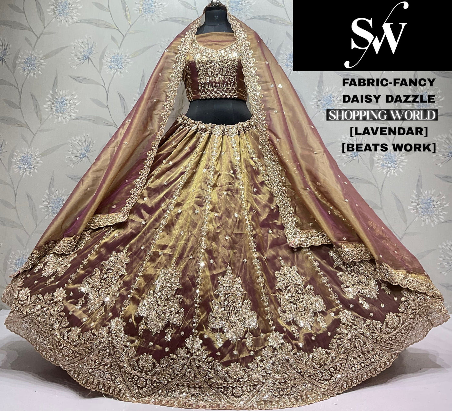 Purple Fancy Lehenga