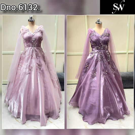 Pink Lavender Gown